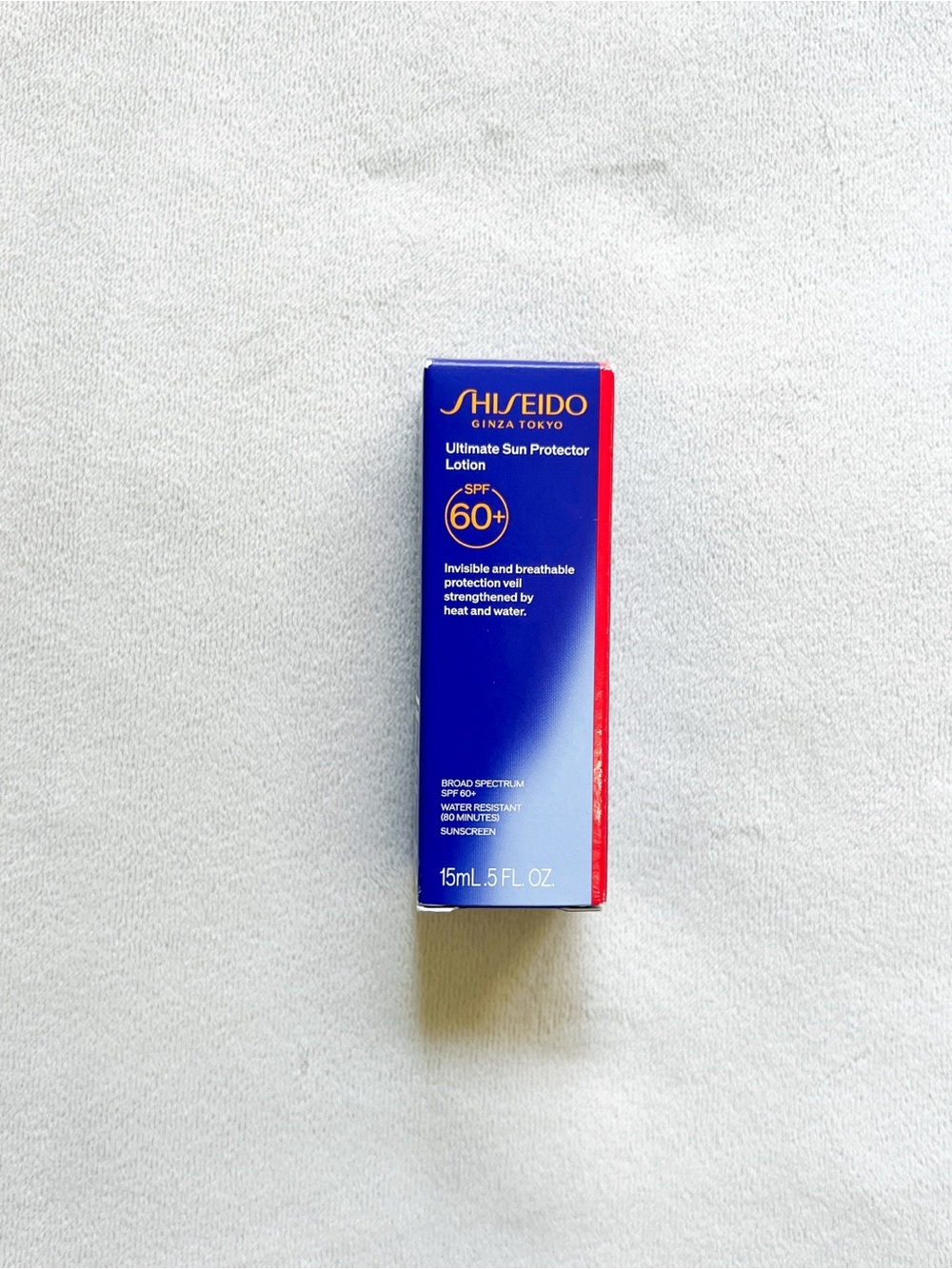 Shiseido Blue and Red Ultimate Sun Protector Lotion SPF 60+